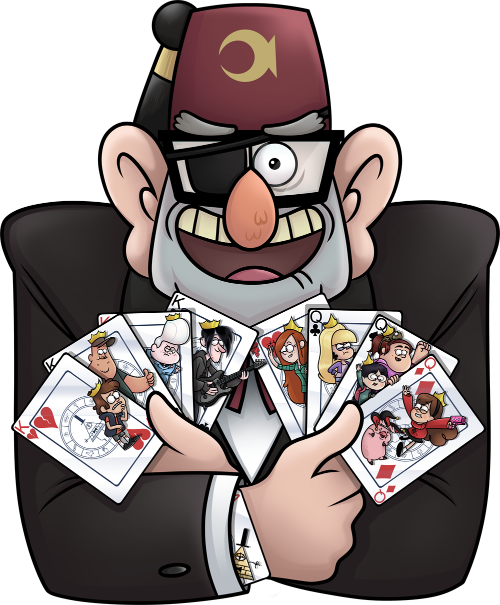 Gravity Falls - Stan Lee Gravity Falls (1000x1209)