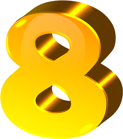 8 - 3d Numbers (600x800)