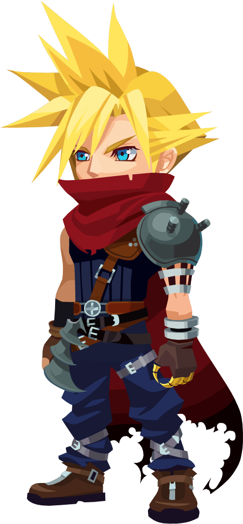 Cloud - Cloud Strife (695x1125)