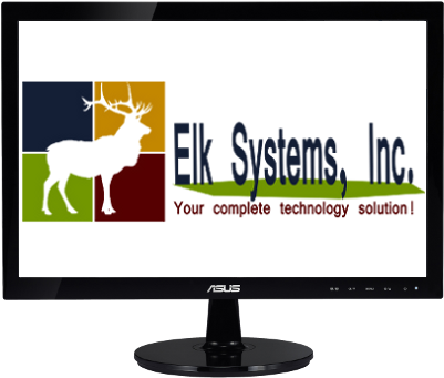 Adjustable Display Angle - Elk Silhouette (400x400)