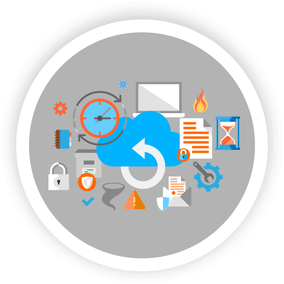 Data Backup & Recovery - Data Back Up Icon (578x577)