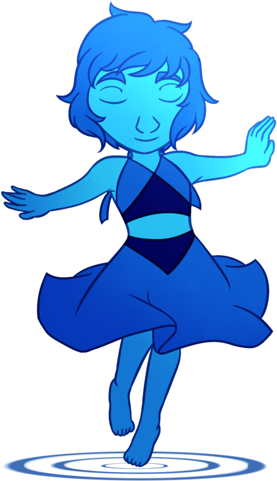 Smol Lapis By Backyardweed - Cartoon (743x1075)