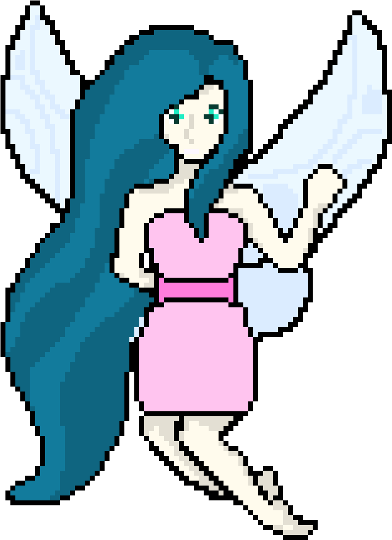 Pixie - Pixel Art Gradient (920x1170)