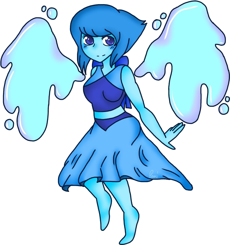 Water Pixie By Pomihei - Water Pixie By Pomihei (768x1024)