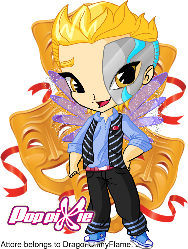 Attore Pixie By Dragonshinyflame - Winx Club Boy Pixie (799x1001)