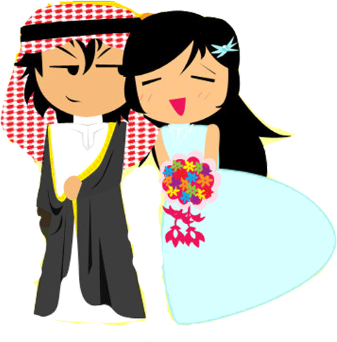 Casamento - Cartoon (577x567)