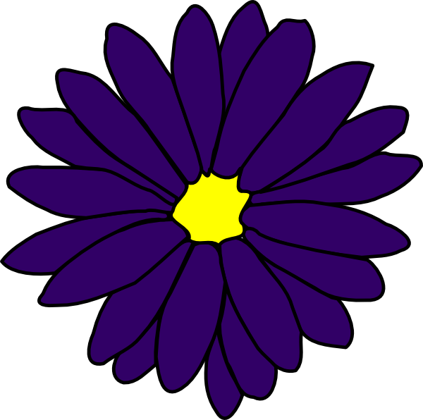 菊花 卡通 (600x596)
