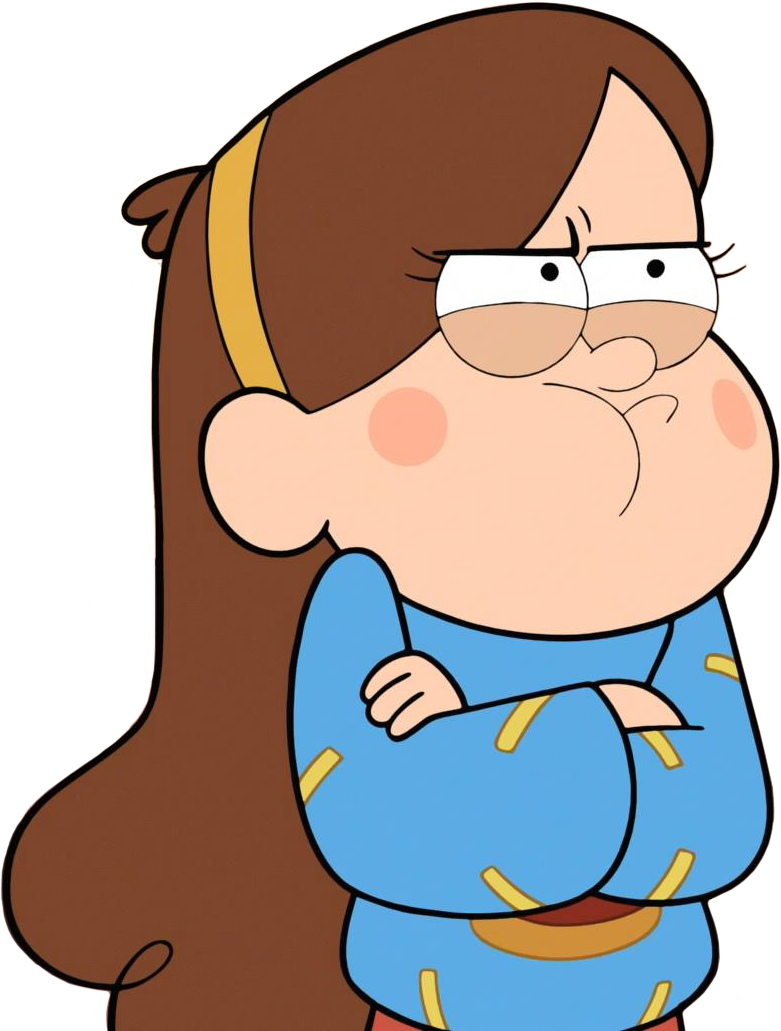 S1e13 Mabel Angry Transparent - Мейбл Язык (781x1031)