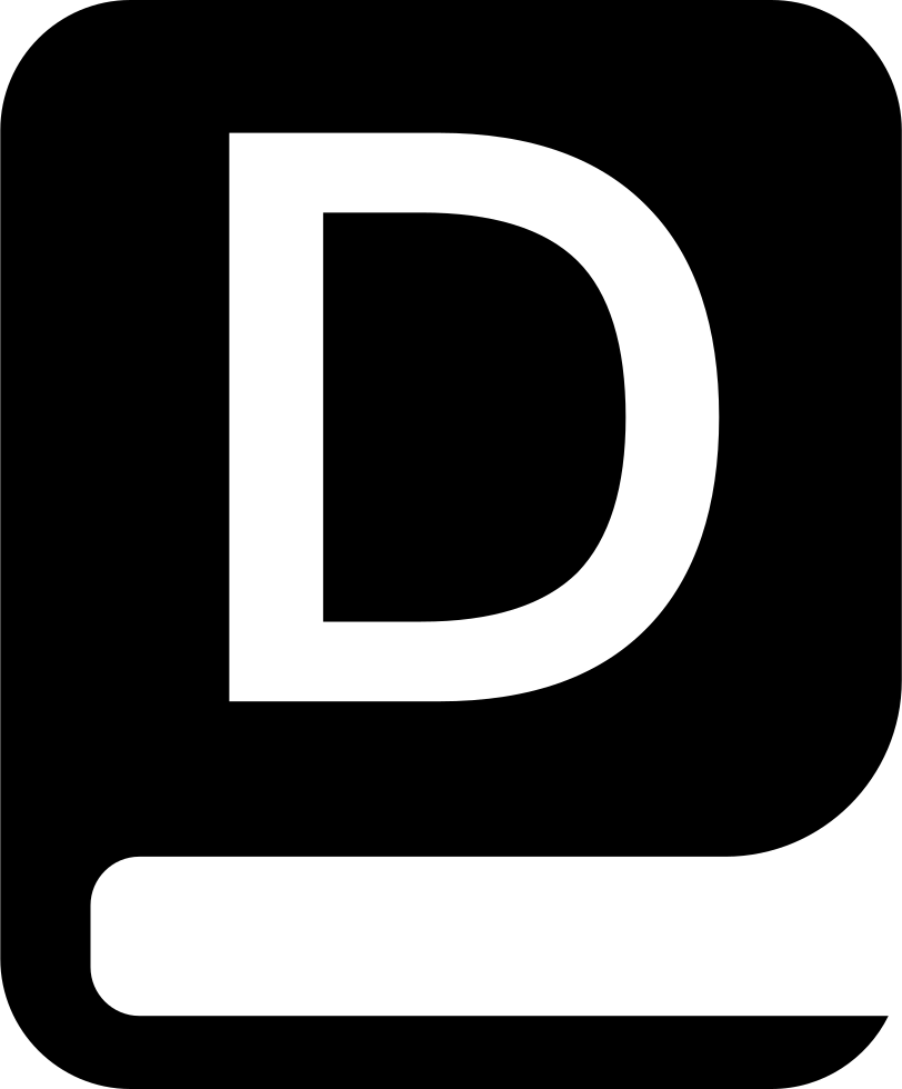 Data Dictionary Comments - Dictionary Icon Transparent (812x980)