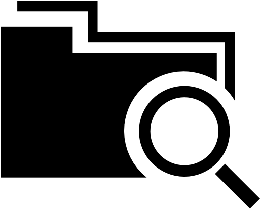 Data Search Interface Symbol Free Icon - Symbol (512x512)
