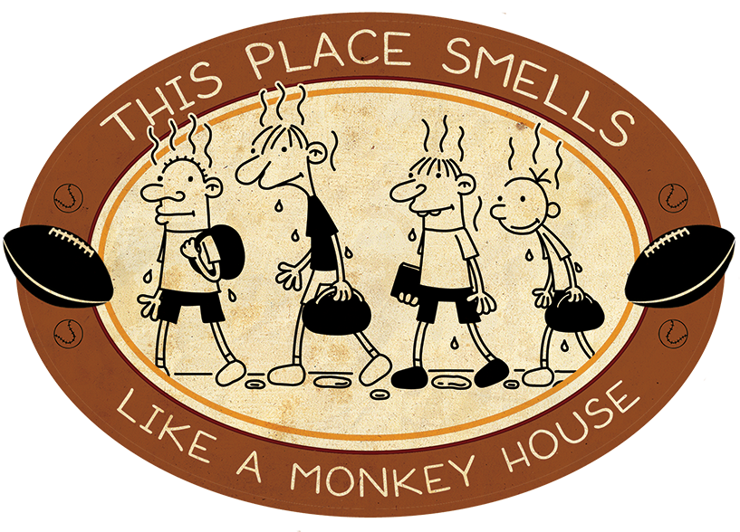Monkey House Smell - Illustration (998x700)
