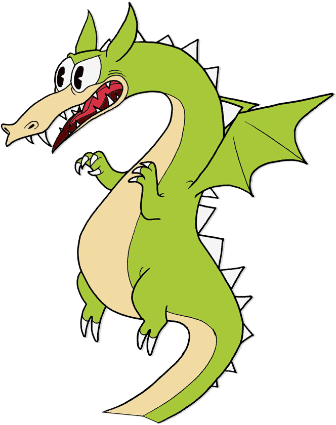 Drag Mor - Dragon Cuphead (686x855)