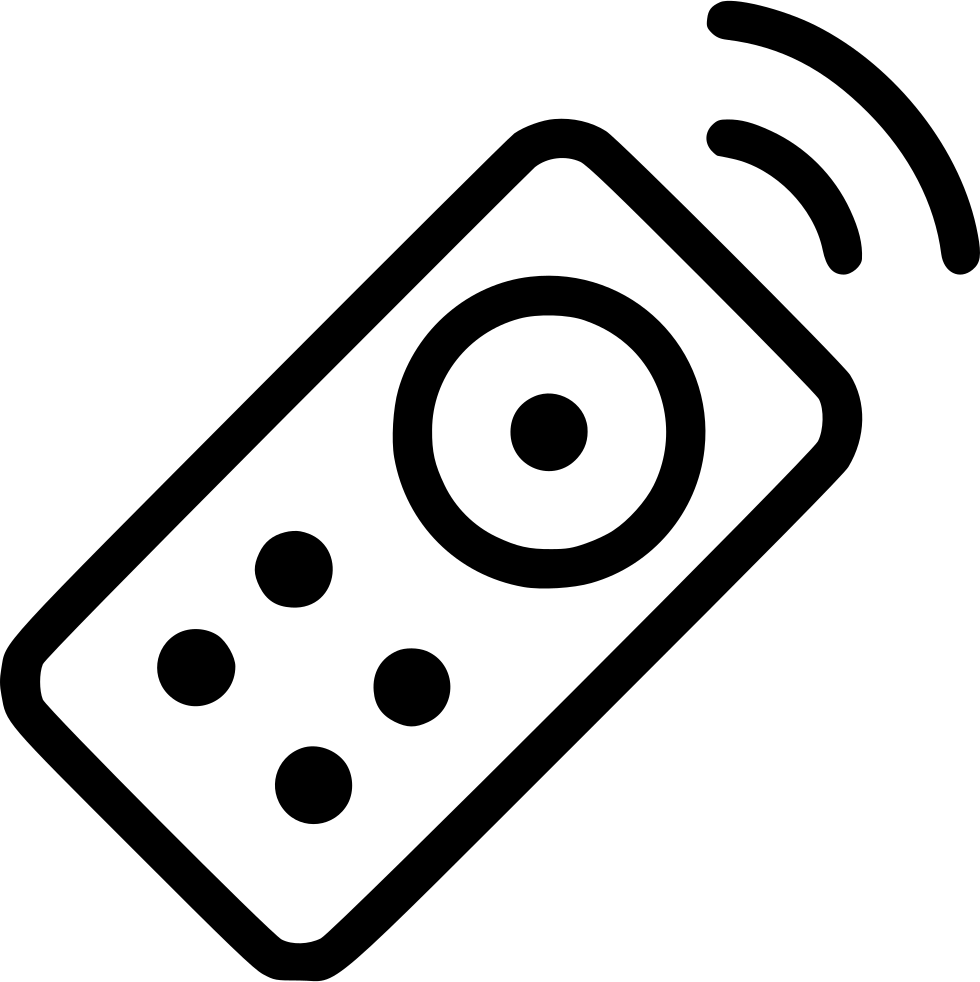 Remote Control Comments - Icono Mando A Distancia (980x982)