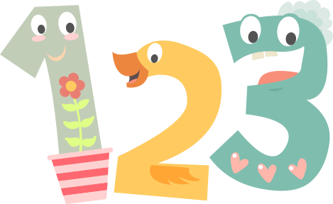Numbers - Cartoon (469x288)