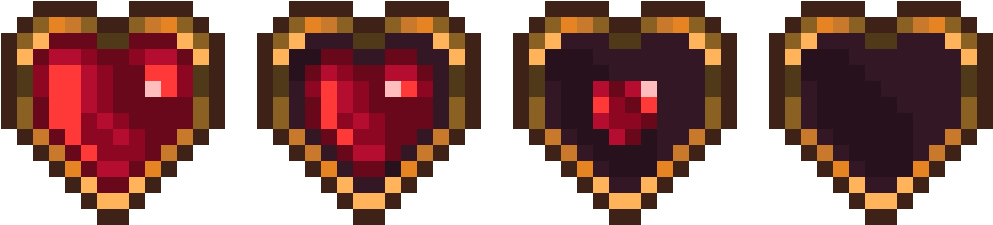 Textures - Pixel Heart - 2d Pixel Hearts (1024x1024)