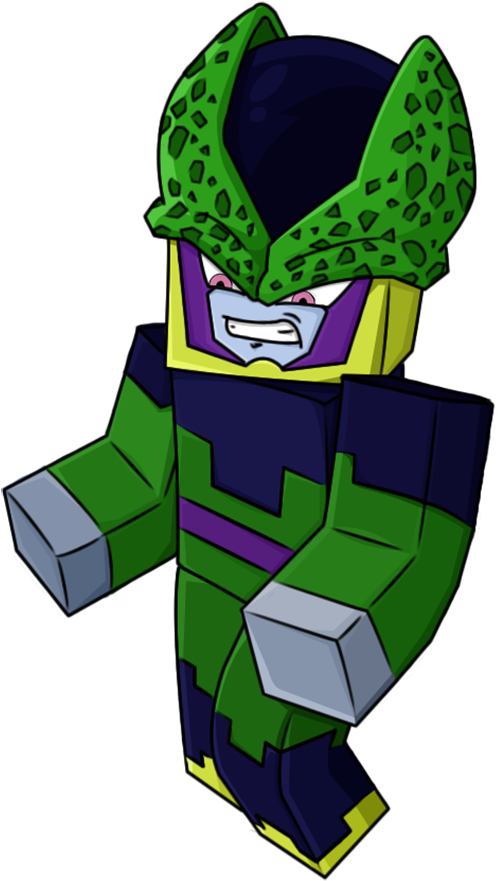 Minecraft Character Renders - Cartoon (550x928)