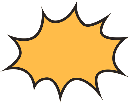 Comic Pow Png - Vector Graphics (530x530)