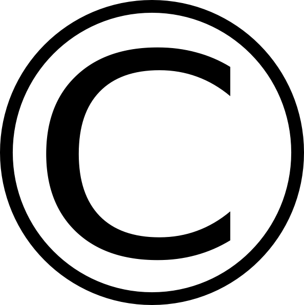 Copyright Sign No Background (2400x2407)