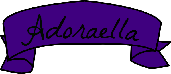 Adoraella - Clip Art (600x261)
