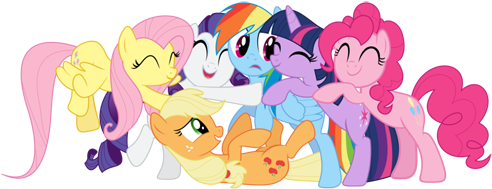 My - Rainbow Dash And Applejack (512x512)