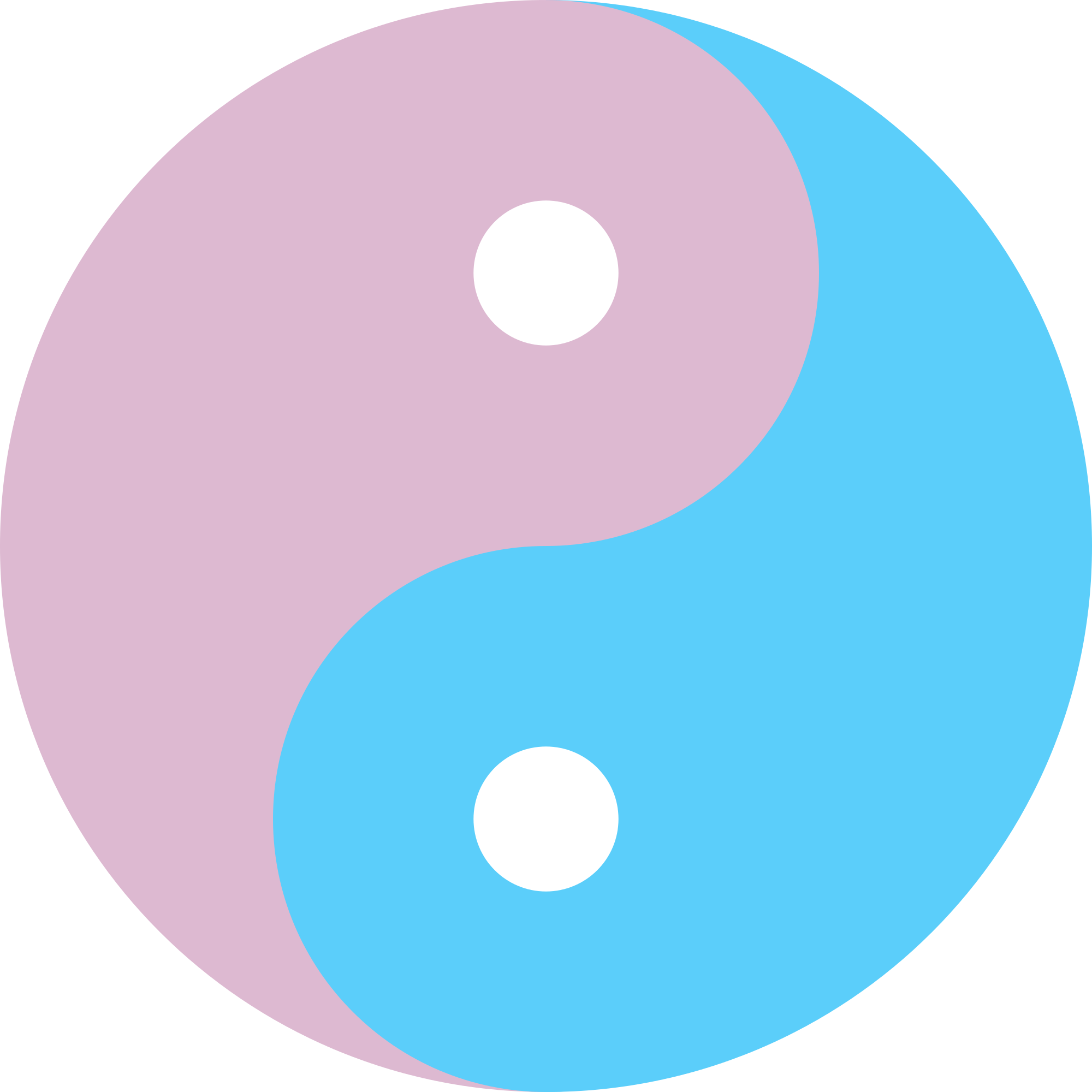 Open - Ying Yang Blue Pink (2000x2000)