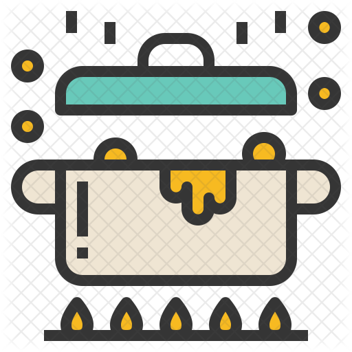 Boil Water Icon - Cooking (512x512)