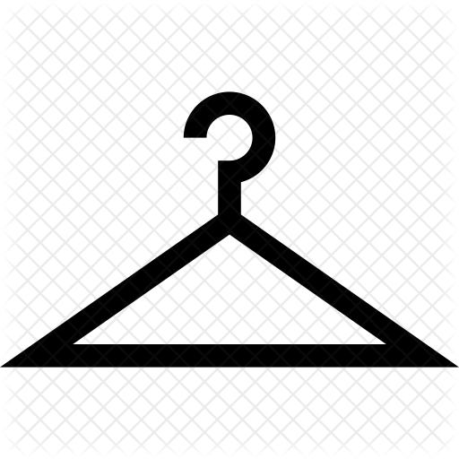 Clothes Hanger Icon - Illustration (512x512)