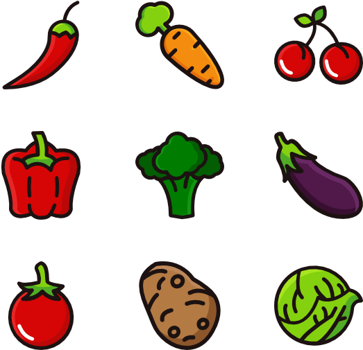 Vegetables - Vegetable Png (600x564)