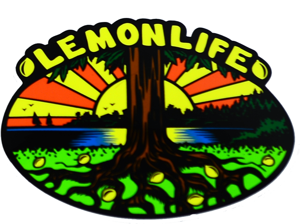 The "lemon Life Tree" Sticker - Lemon (1024x886)