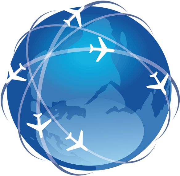 Globe World Map - Sphere (600x600)