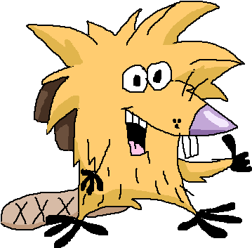 Norbert Beaver By Bubblecat14 - Cartoon (412x422)