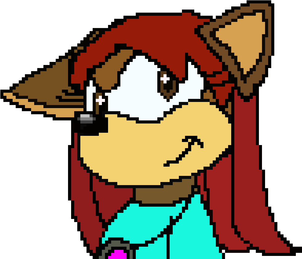 Pixel Willow The Hedgehog - Cartoon (1050x840)