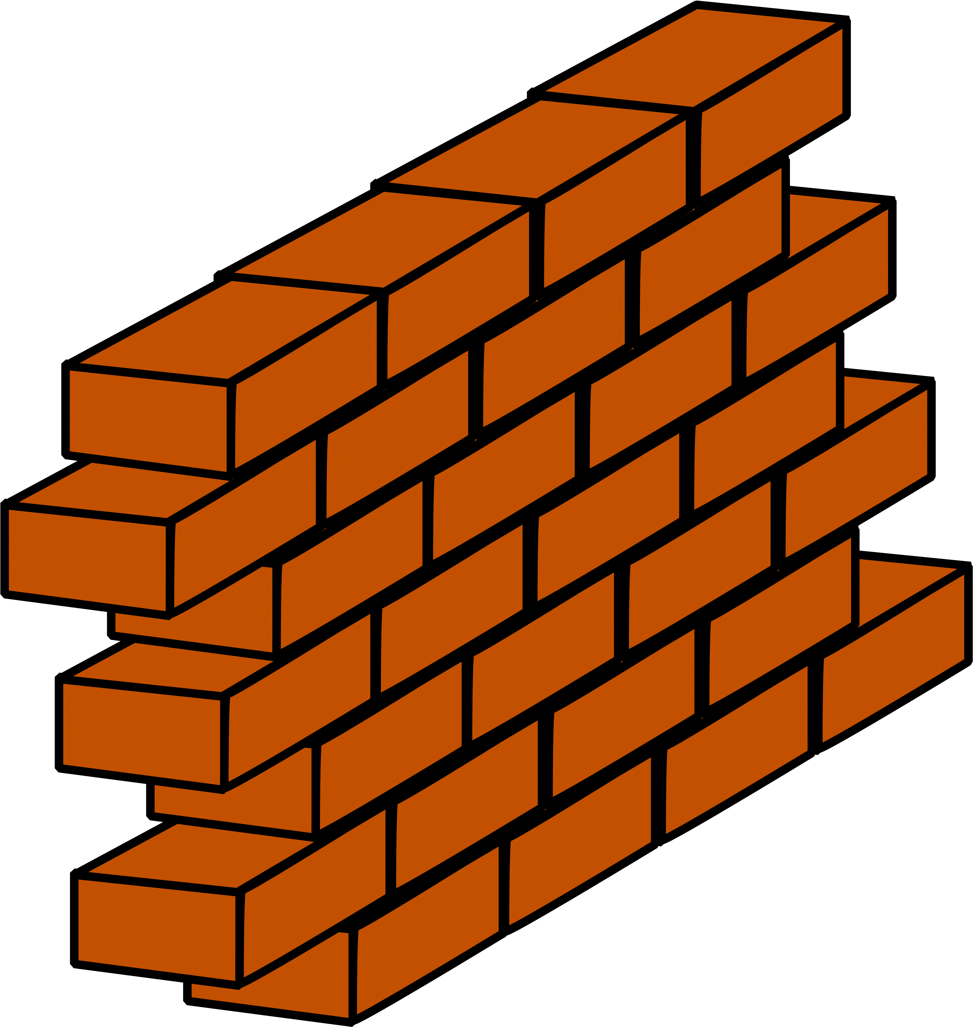 Column Clip Art, Vector Image - Wall Clip Art (3369x3552)