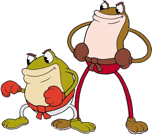 Phase - Cuphead Ribby And Croaks (568x582)