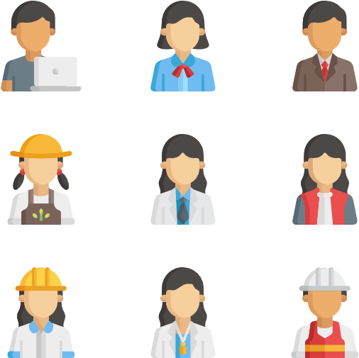 Profession Avatars - Icon (600x564)
