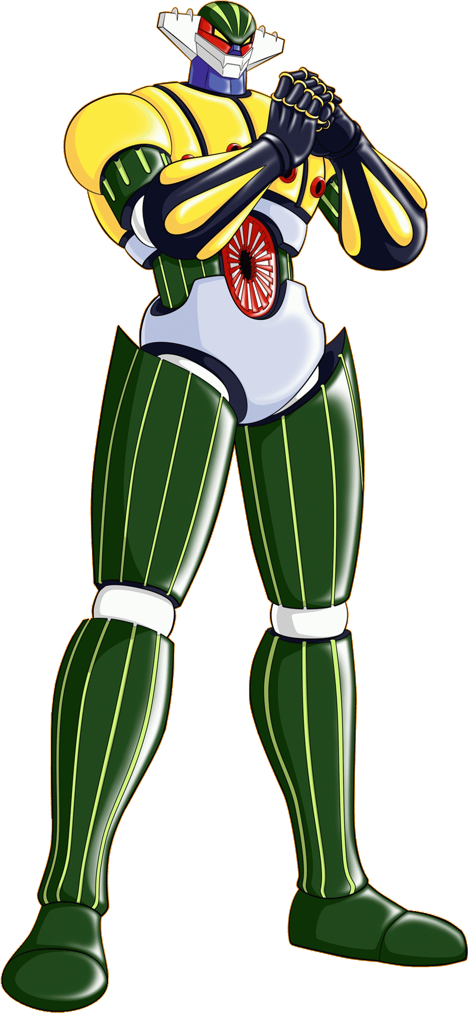 Nuova Gif Jeeg - Super Robot (973x2113)