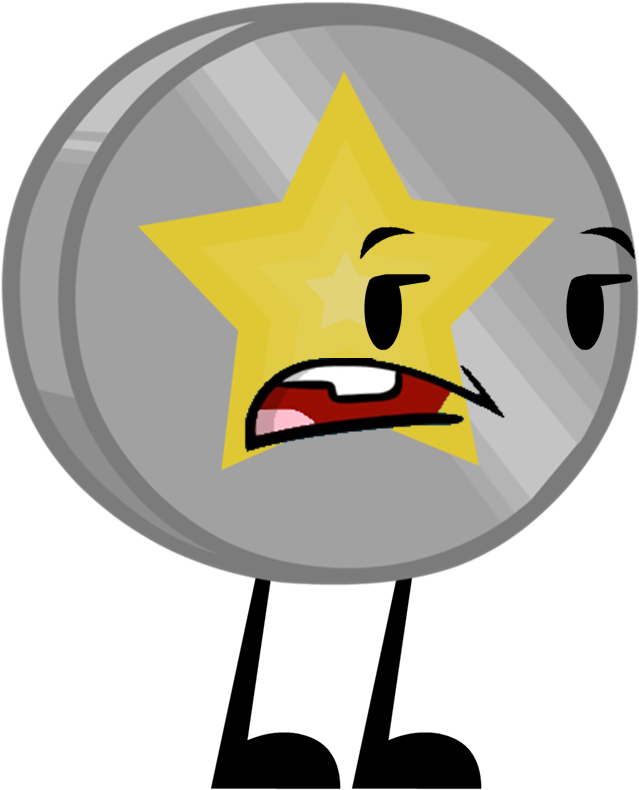 New Silver Star Coin Pose - Crescent (699x827)