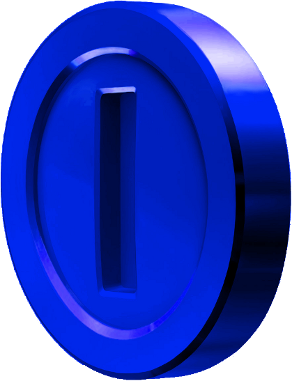 Blue - Coin (419x547)