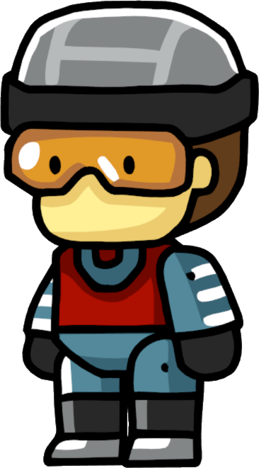 Skier - Cartoon (366x661)