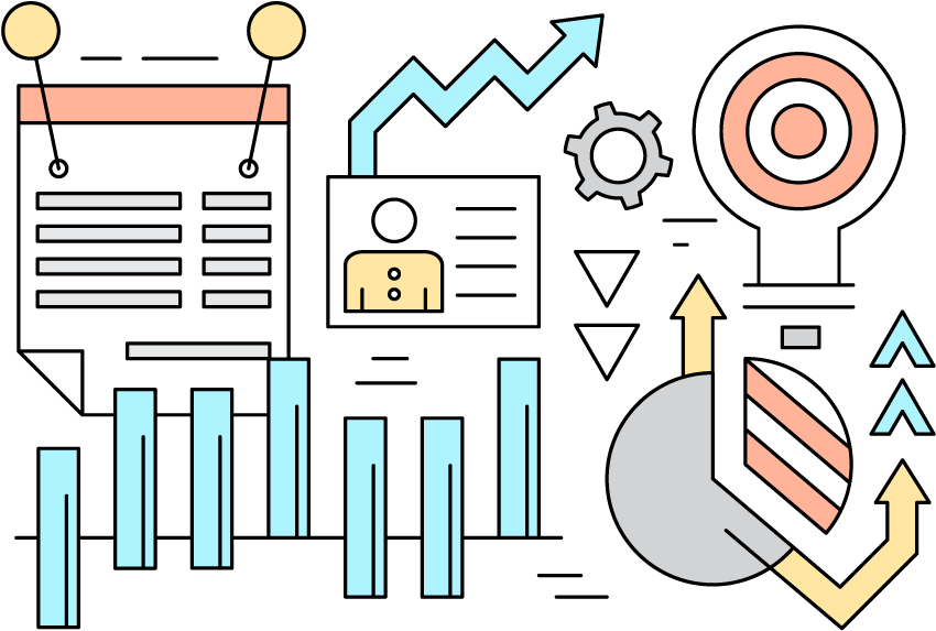 Smooth Enterprise Application Integration For Faster - Statystics Vector (929x645)