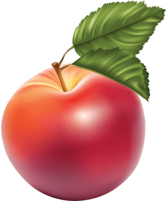 Apple Red Illustration Large - Яблоко Пнг (400x400)