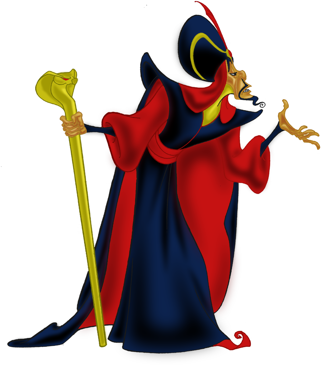 Jafar Clipart - Cartoon (1504x1600)