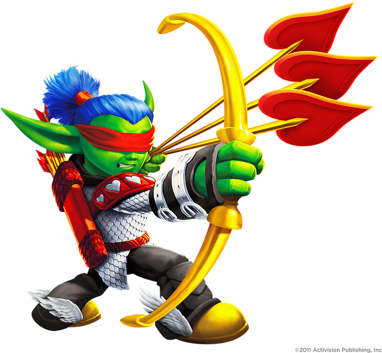 Cupid Flameslinger - Cartoon (784x789)