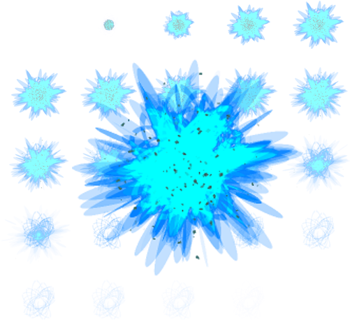 Special Effects Transparent - Explosion (600x500)