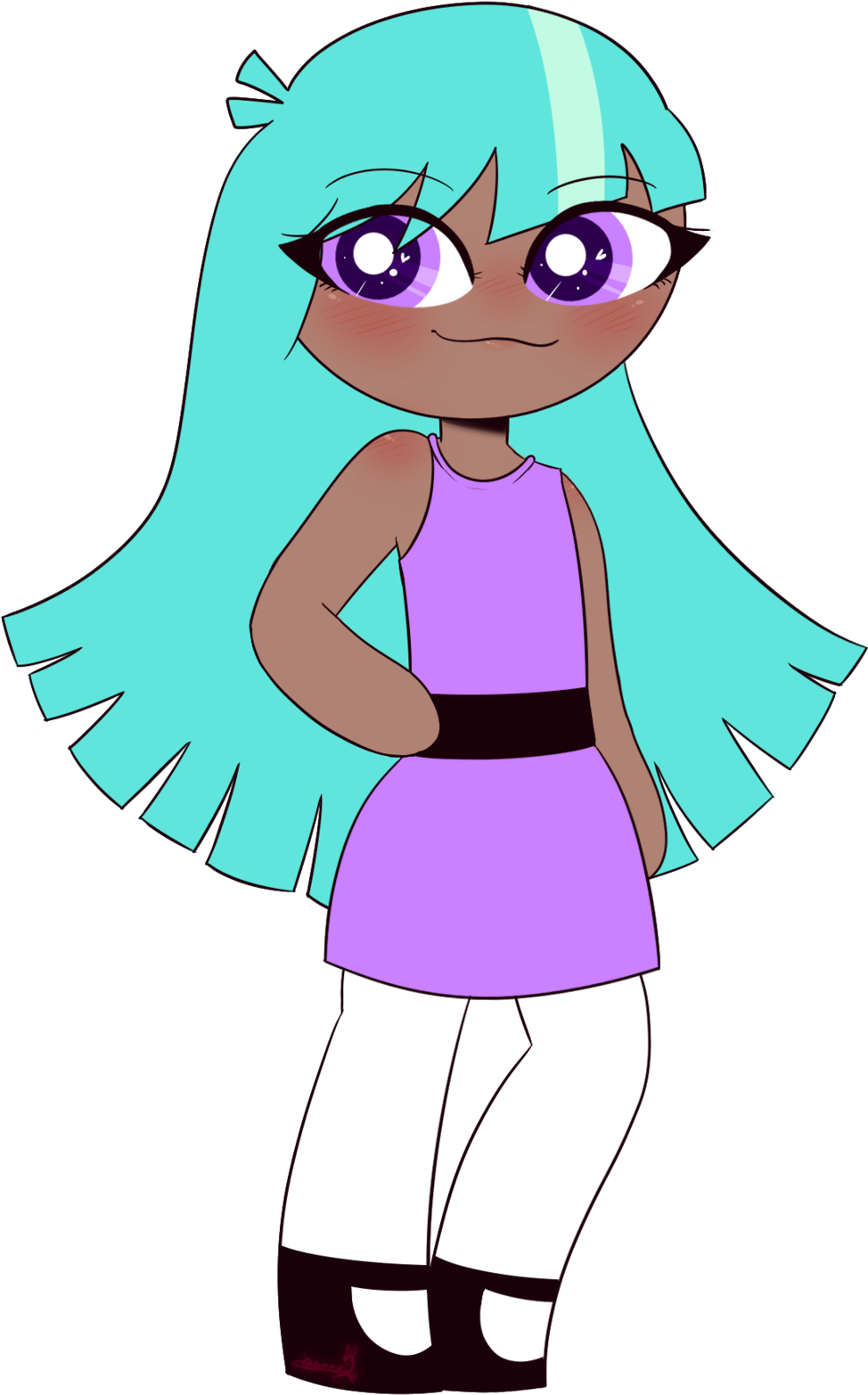Puff Girl, Bliss - Drawing (1024x1661)