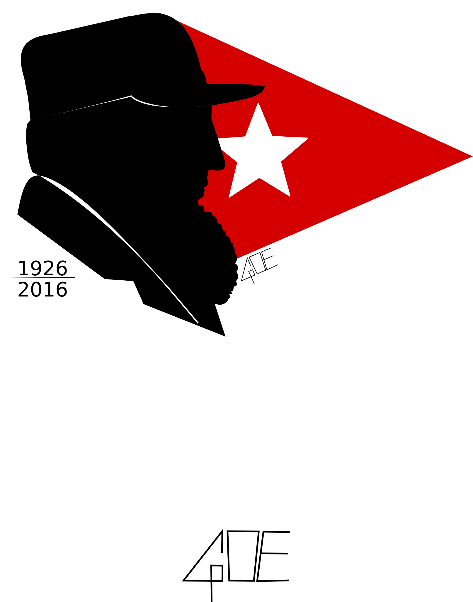 Fidel Castro - Clip Art (1697x2400)
