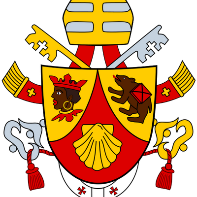 Pope Sourcecode - Papal Coat Of Arms (400x400)
