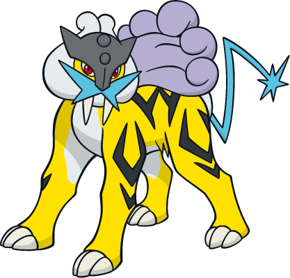 Raikou - Pokemon 243 (417x399)