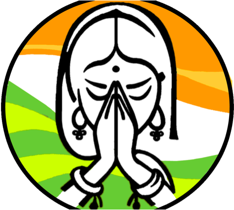 Namaste A Greeting - Atithi Devo Bhava Logo (480x558)