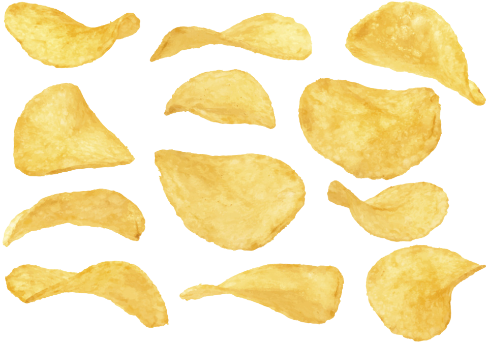 Potato Chip Euclidean Vector Food Illustration - Agnolotti (1024x781)